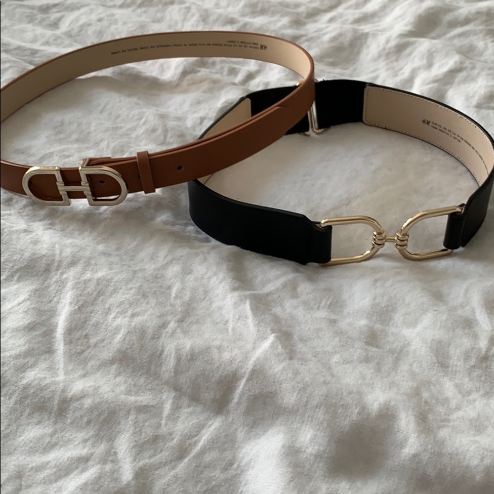H&M waist belts